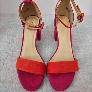 CL by Laundry Jody Sandal Women’s 6M Red/Pink